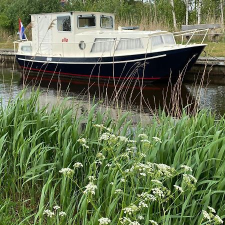 Boat Ella - Kamperen Op Het Water -Niet Om Mee Te Varen -Read Host Profile-Lees Hostprofiel Jutrijp ภายนอก รูปภาพ
