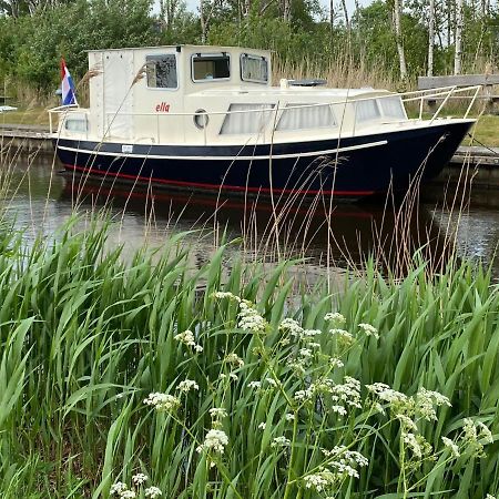 Boat Ella - Kamperen Op Het Water -Niet Om Mee Te Varen -Read Host Profile-Lees Hostprofiel Jutrijp ภายนอก รูปภาพ
