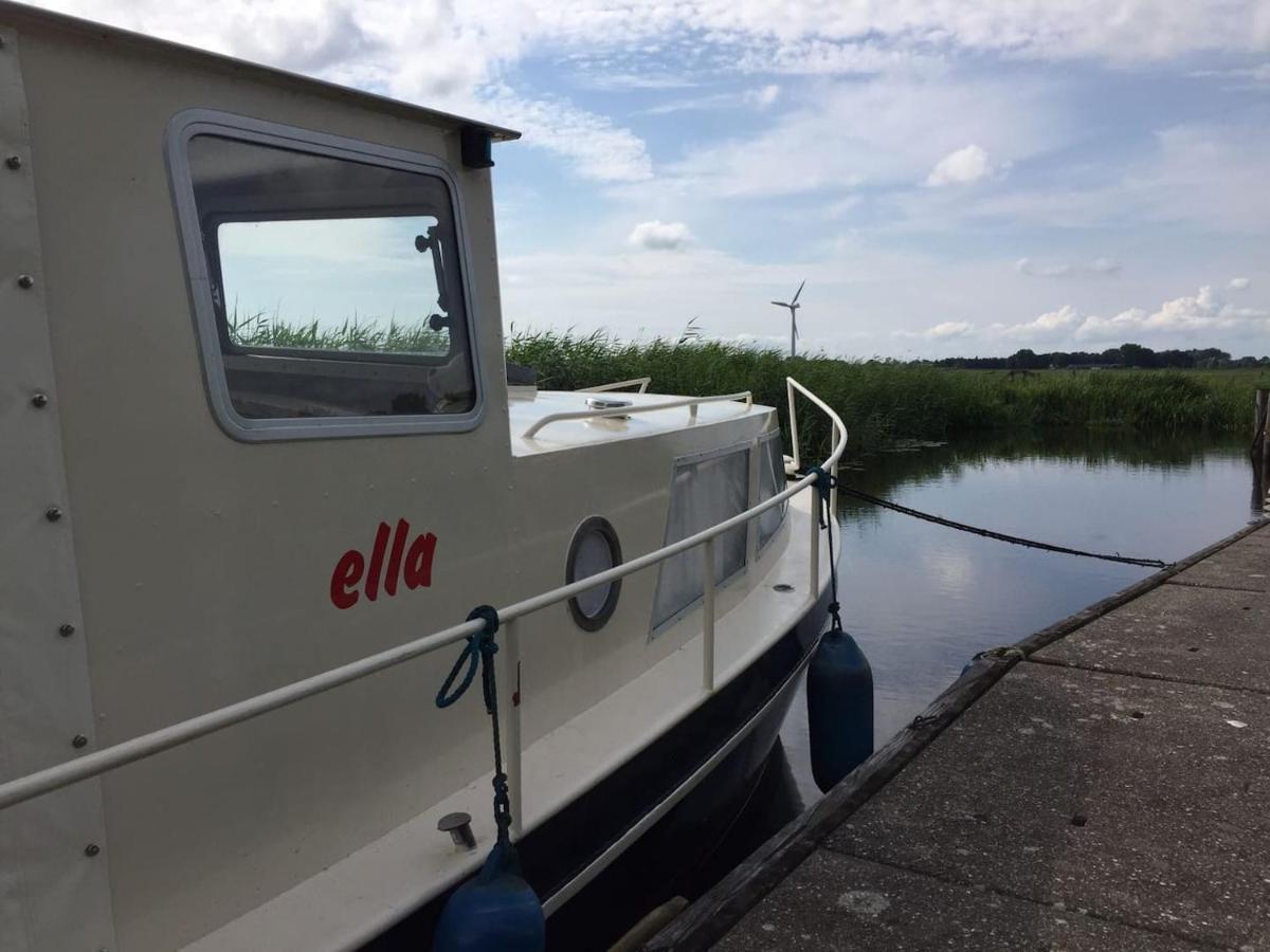 Boat Ella - Kamperen Op Het Water -Niet Om Mee Te Varen -Read Host Profile-Lees Hostprofiel Jutrijp ภายนอก รูปภาพ